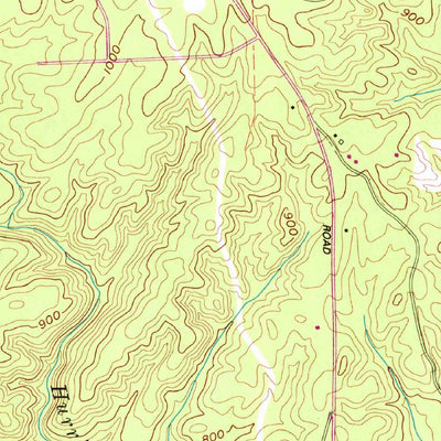 United States Geological Survey Rico, GA (1958, 24000-Scale) digital map