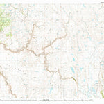 United States Geological Survey Riddle, ID (1989, 100000-Scale) digital map