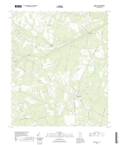 United States Geological Survey Riddleville, GA (2020, 24000-Scale) digital map