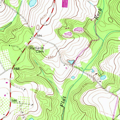 United States Geological Survey Ridge Spring, SC (1964, 24000-Scale) digital map