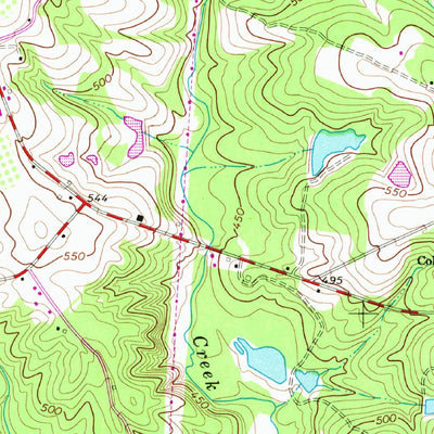 United States Geological Survey Ridge Spring, SC (1964, 24000-Scale) digital map