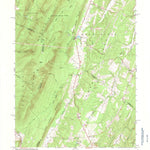United States Geological Survey Ridge, WV-VA (1965, 24000-Scale) digital map