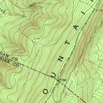 United States Geological Survey Ridge, WV-VA (1965, 24000-Scale) digital map