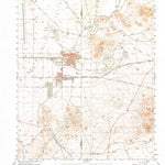 United States Geological Survey Ridgecrest, CA (1953, 62500-Scale) digital map