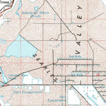 United States Geological Survey Ridgecrest, CA (1993, 100000-Scale) digital map