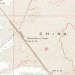 United States Geological Survey Ridgecrest North, CA (1973, 24000-Scale) digital map