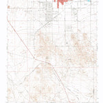 United States Geological Survey Ridgecrest South, CA (1973, 24000-Scale) digital map