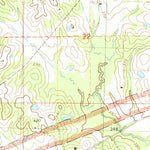 United States Geological Survey Ridgeland, MS (1980, 24000-Scale) digital map