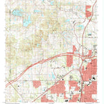 United States Geological Survey Ridgeland, MS (1998, 24000-Scale) digital map