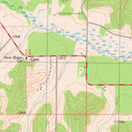 United States Geological Survey Ridgeland NE, WI (1975, 24000-Scale) digital map