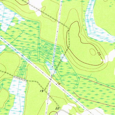 United States Geological Survey Ridgeland, SC (1961, 24000-Scale) digital map