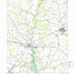 United States Geological Survey Ridgely, MD (1944, 24000-Scale) digital map