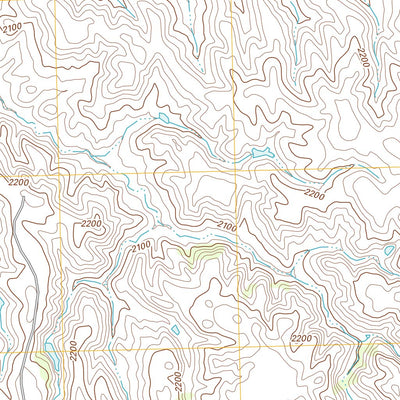 United States Geological Survey Ridgeview NW, SD (2012, 24000-Scale) digital map