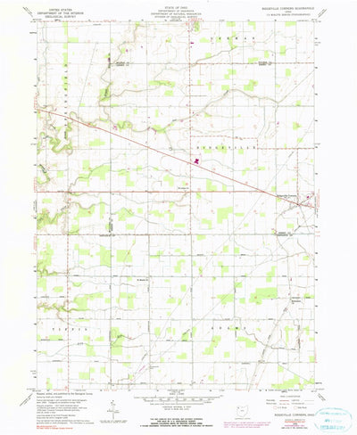 United States Geological Survey Ridgeville Corners, OH (1959, 24000-Scale) digital map