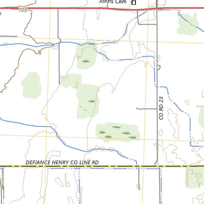 United States Geological Survey Ridgeville Corners, OH (2023, 24000-Scale) digital map