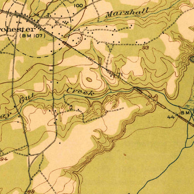 United States Geological Survey Ridgeville, SC (1920, 62500-Scale) digital map