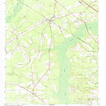 United States Geological Survey Ridgeville, SC (1979, 24000-Scale) digital map