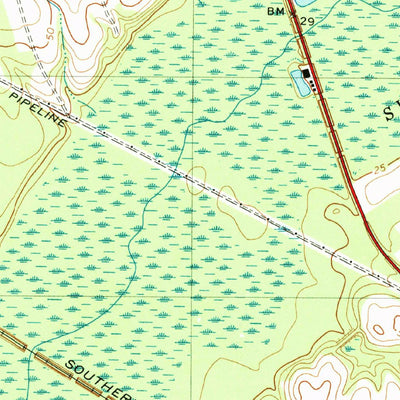 United States Geological Survey Ridgeville, SC (1979, 24000-Scale) digital map
