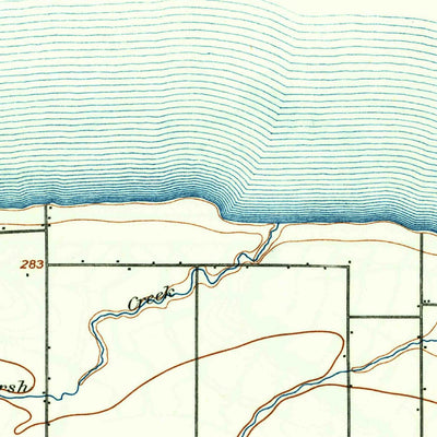 United States Geological Survey Ridgeway, NY (1897, 62500-Scale) digital map