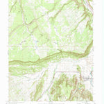 United States Geological Survey Ridgway, CO (1967, 24000-Scale) digital map