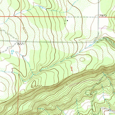 United States Geological Survey Ridgway, CO (1967, 24000-Scale) digital map