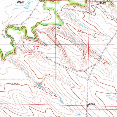 United States Geological Survey Ridgway, MT (1982, 24000-Scale) digital map