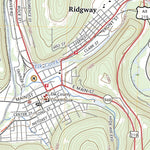 United States Geological Survey Ridgway, PA (2023, 24000-Scale) digital map