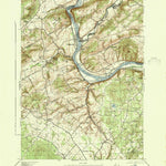 United States Geological Survey Riegelsville, PA-NJ (1943, 31680-Scale) digital map
