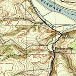 United States Geological Survey Riegelsville, PA-NJ (1943, 31680-Scale) digital map