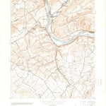 United States Geological Survey Riegelsville, PA-NJ (1953, 24000-Scale) digital map