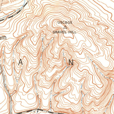 United States Geological Survey Riegelsville, PA-NJ (1953, 24000-Scale) digital map