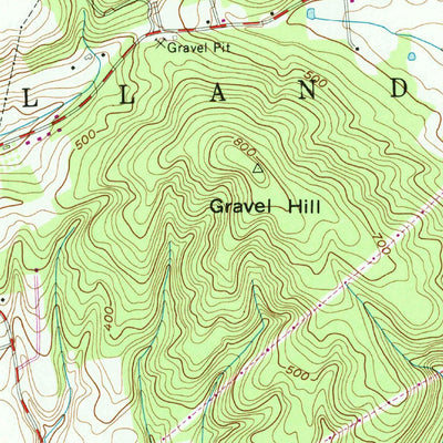 United States Geological Survey Riegelsville, PA-NJ (1956, 24000-Scale) digital map