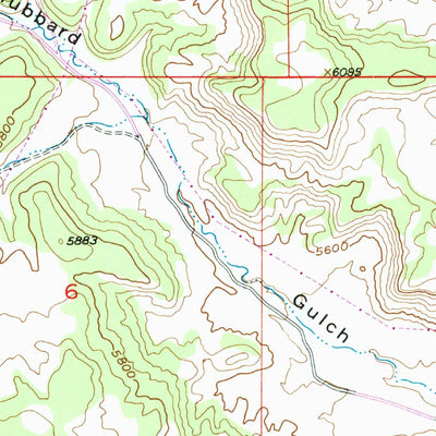 United States Geological Survey Rifle, CO (1952, 24000-Scale) digital map