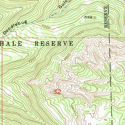 United States Geological Survey Rifle, CO (1952, 24000-Scale) digital map