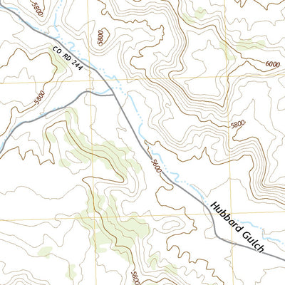 United States Geological Survey Rifle, CO (2022, 24000-Scale) digital map