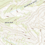 United States Geological Survey Rifle, CO (2022, 24000-Scale) digital map