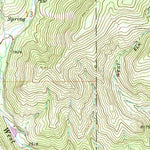 United States Geological Survey Rifle Falls, CO (1966, 24000-Scale) digital map