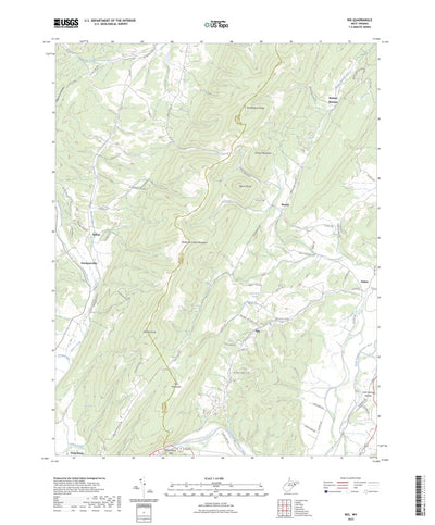 United States Geological Survey Rig, WV (2023, 24000-Scale) digital map