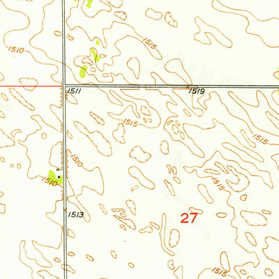 United States Geological Survey Riga, ND (1949, 24000-Scale) digital map