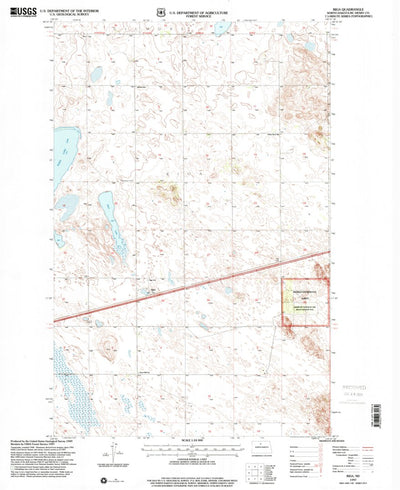United States Geological Survey Riga, ND (1997, 24000-Scale) digital map