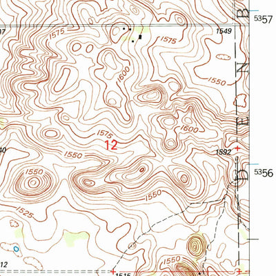 United States Geological Survey Riga, ND (1997, 24000-Scale) digital map