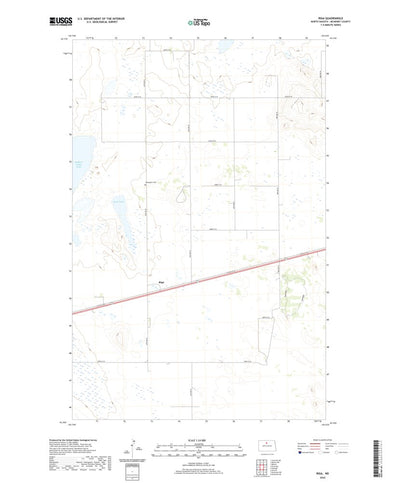 United States Geological Survey Riga, ND (2020, 24000-Scale) digital map