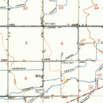 United States Geological Survey Rigby, ID (1950, 62500-Scale) digital map