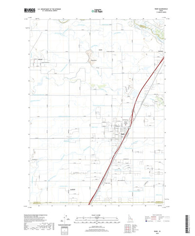 United States Geological Survey Rigby, ID (2020, 24000-Scale) digital map