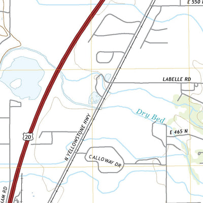 United States Geological Survey Rigby, ID (2020, 24000-Scale) digital map