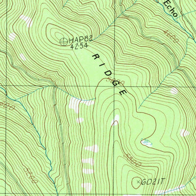 United States Geological Survey Rigdon Point, OR (1986, 24000-Scale) digital map