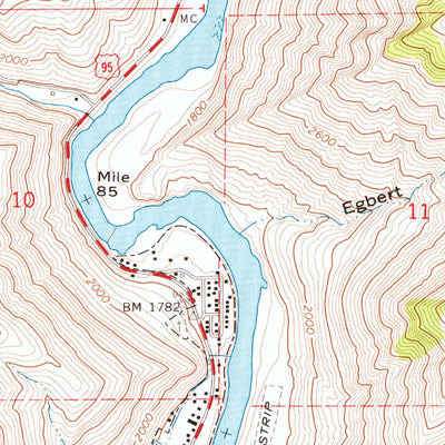 United States Geological Survey Riggins, ID (1964, 24000-Scale) digital map