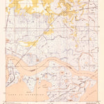 United States Geological Survey Rigolets, LA (1946, 31680-Scale) digital map