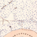 United States Geological Survey Rigolets, LA (1946, 31680-Scale) digital map