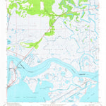 United States Geological Survey Rigolets, LA (1956, 24000-Scale) digital map